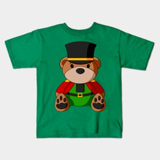 Nutcracker Teddy Bear Kids T-Shirt